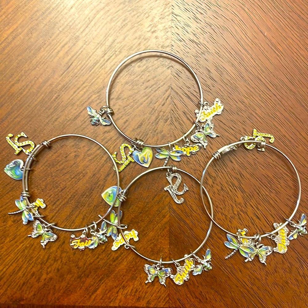 Sassy Jones charm bracelets